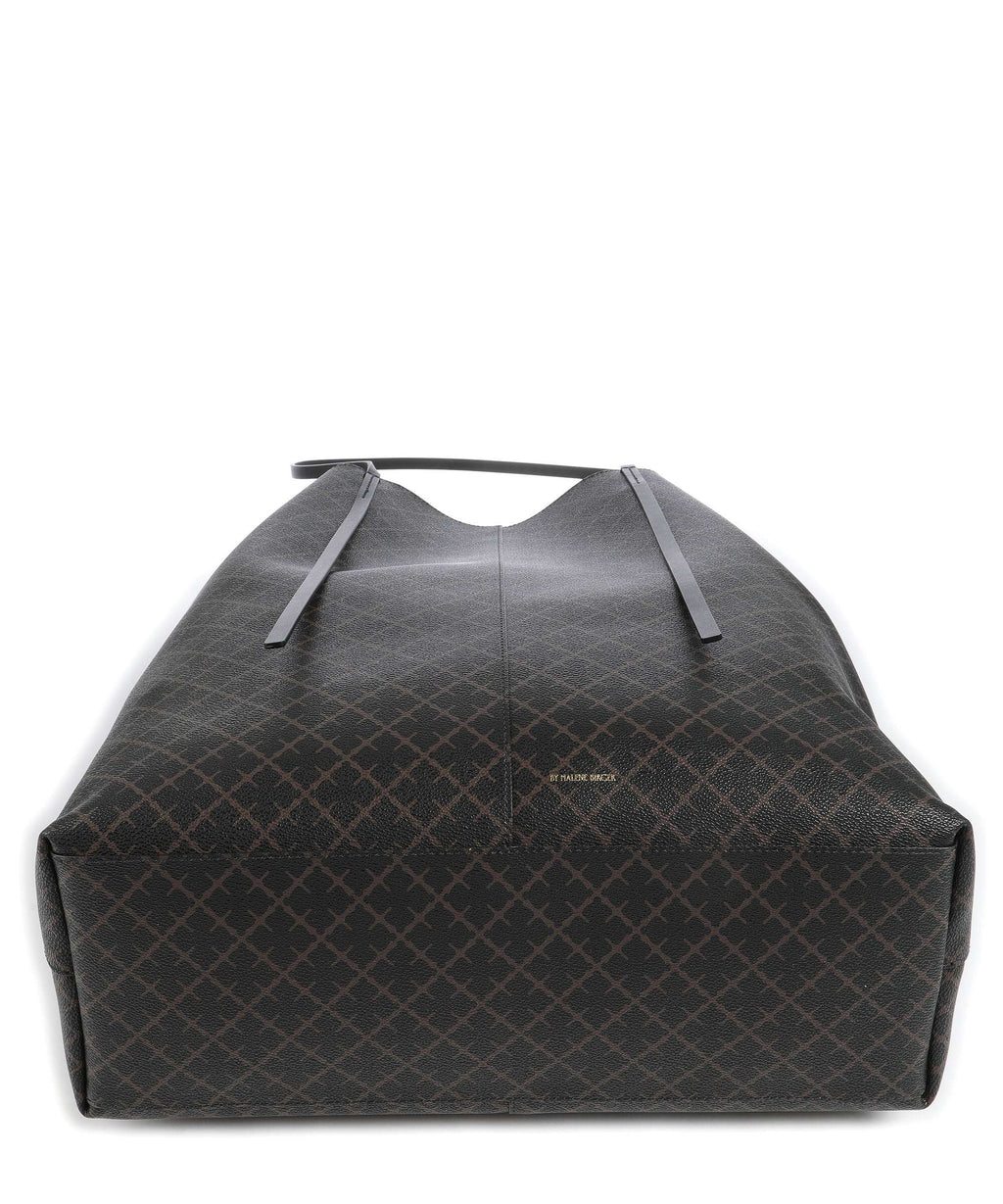 by Malene Birger Abrille Tote bag dark chokolate