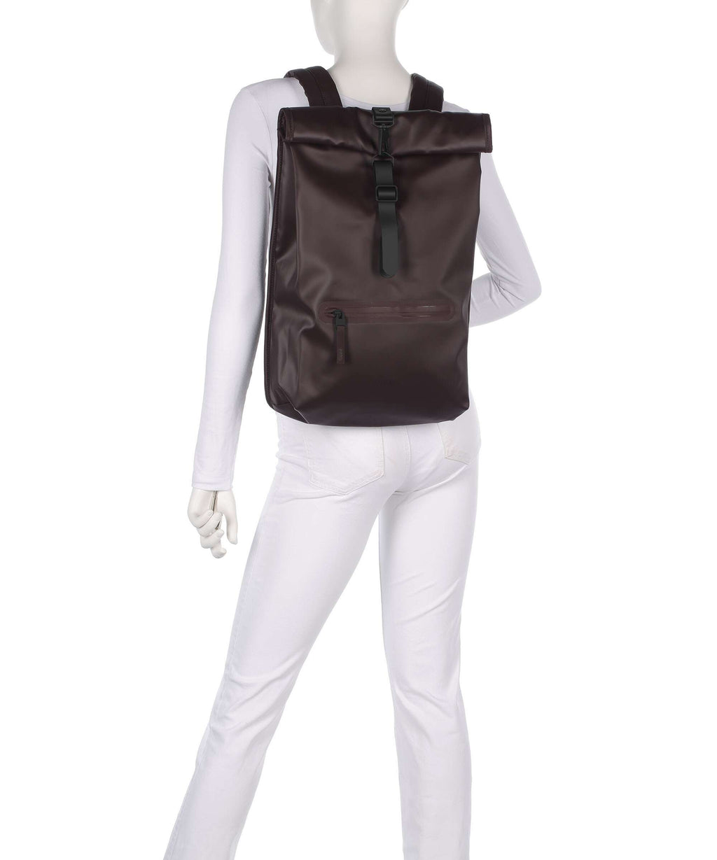 Rains Rolltop backpack depth