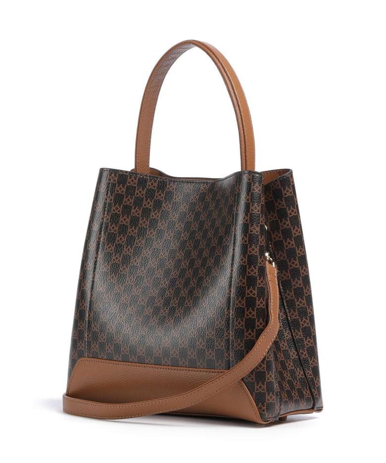 Kazar Laurie Handbag dark brown