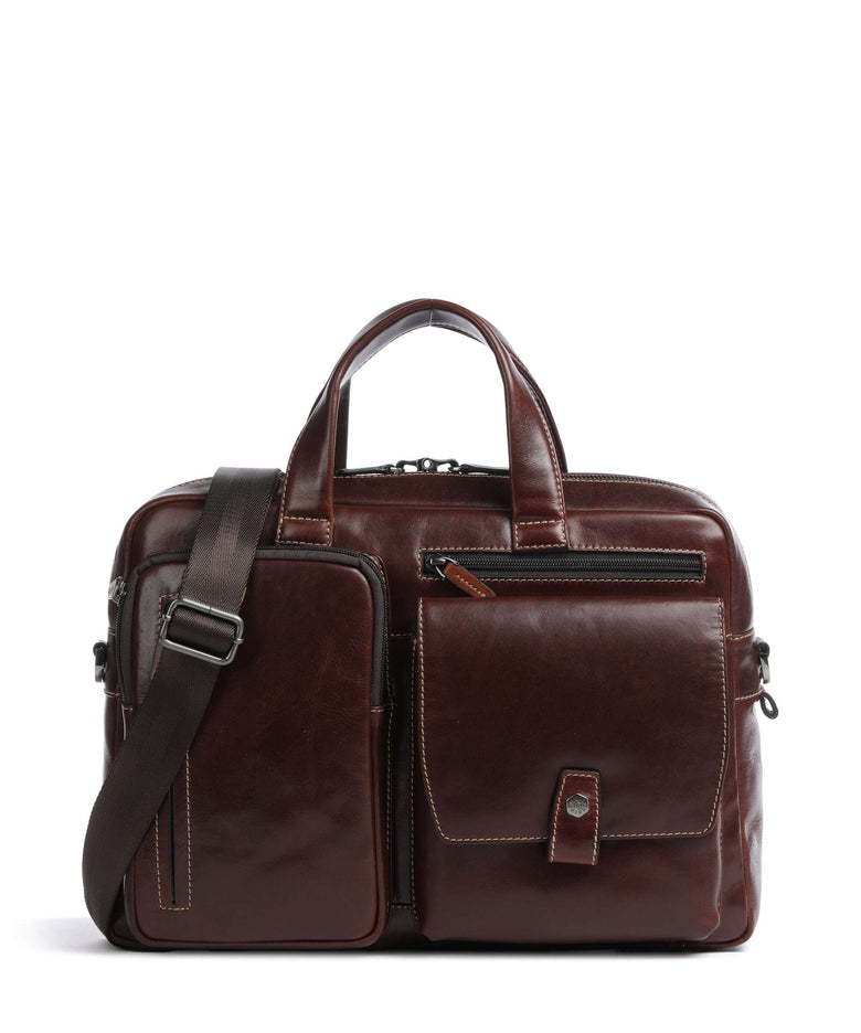 Jekyll & Hide Montana Briefcase mocha