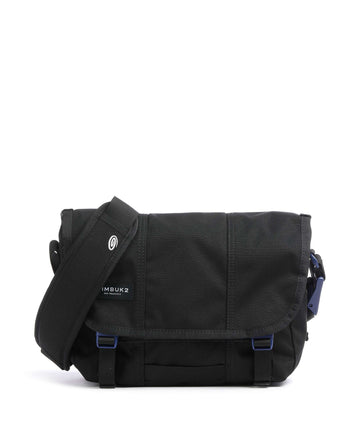 Timbuk2 Flight Classic XS Lähettilaukku jet black/blue wish