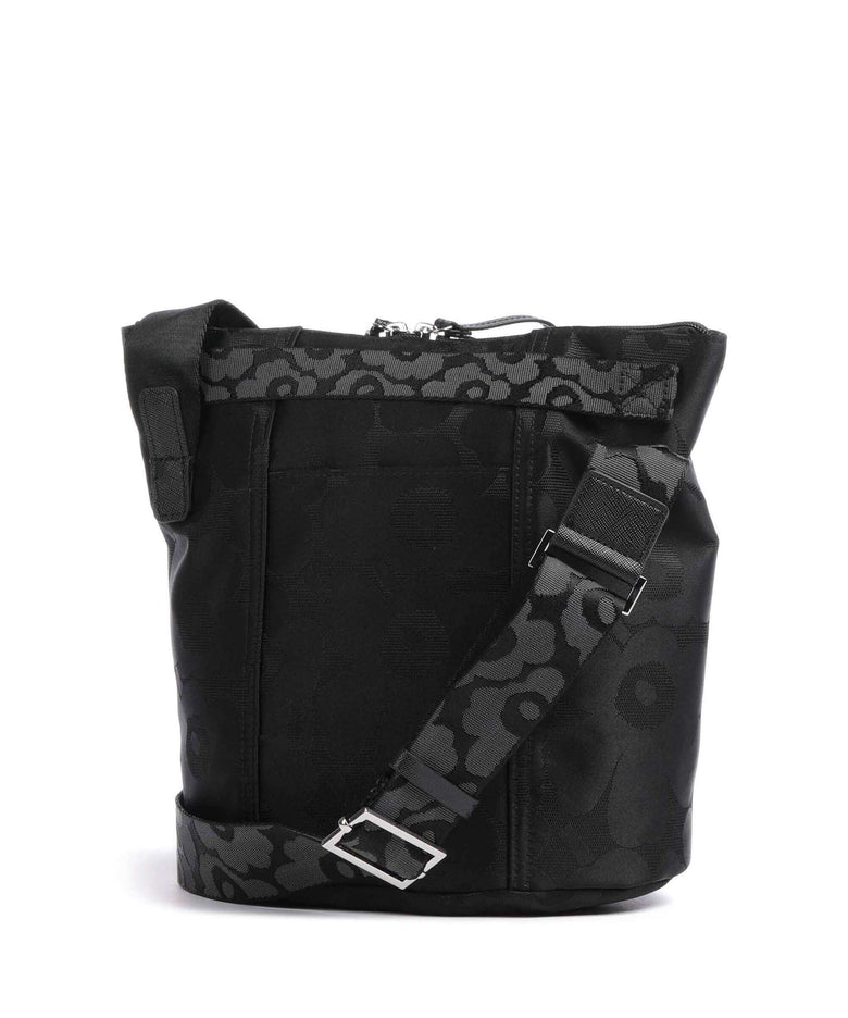 Marimekko Carry All Unikko Crossbody bag black