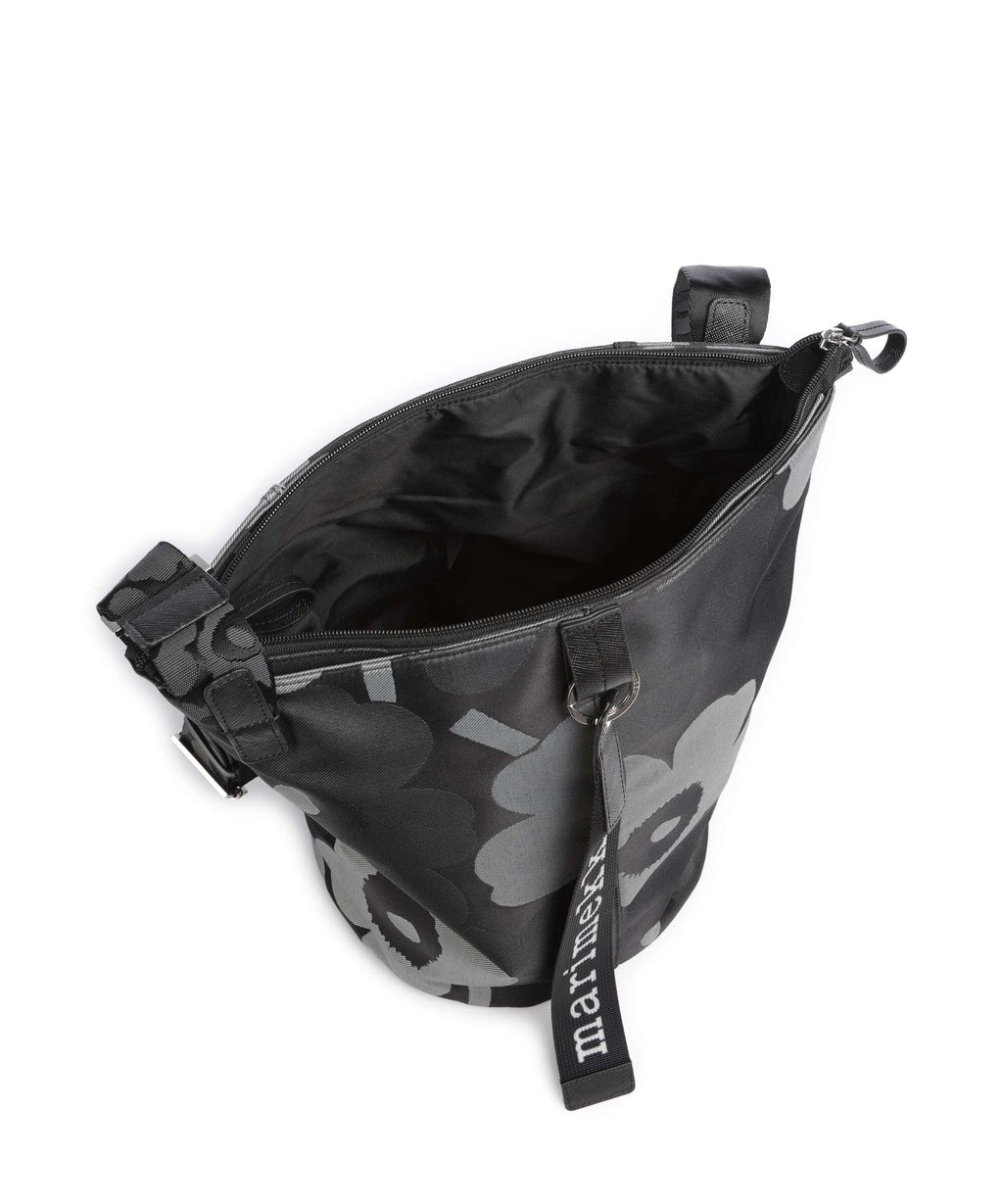 Marimekko Unikko All Day Bucket bag grey/dark grey/black