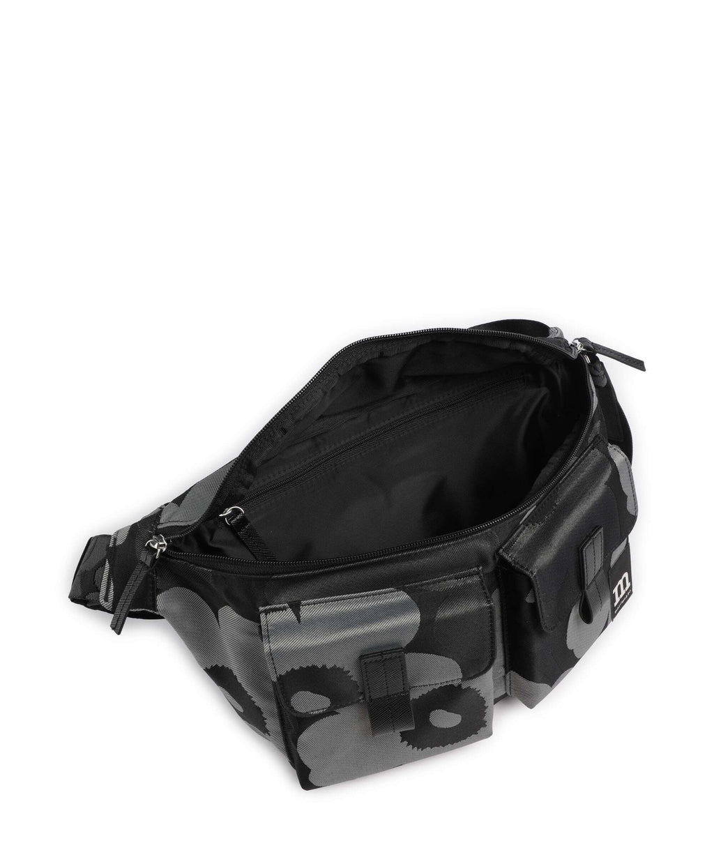 Marimekko Unikko M Crossbody bag grey/dark grey/black