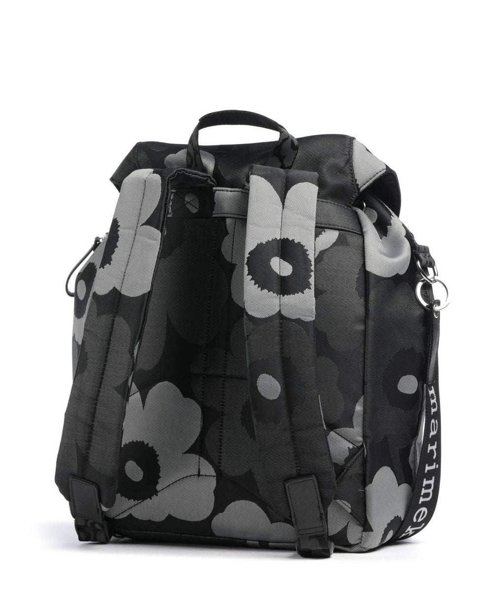 Marimekko Everything Unikko L Backpack grey/dark grey/black