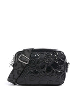 Marimekko Unikko Soft Gratha Crossbody bag shiny black