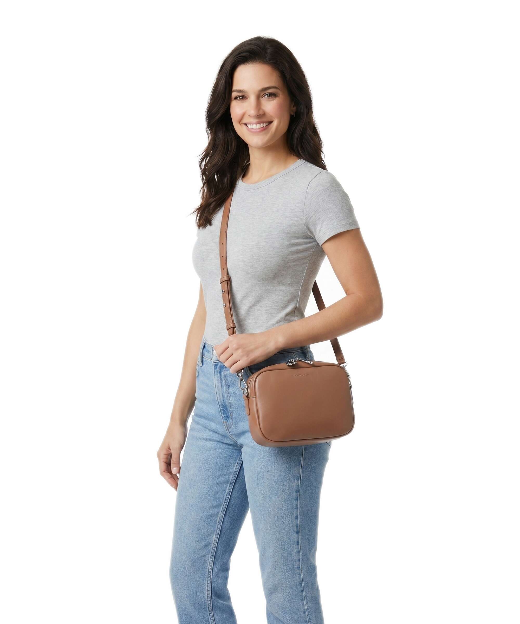 Marimekko Soft Gratha Crossbody bag brown