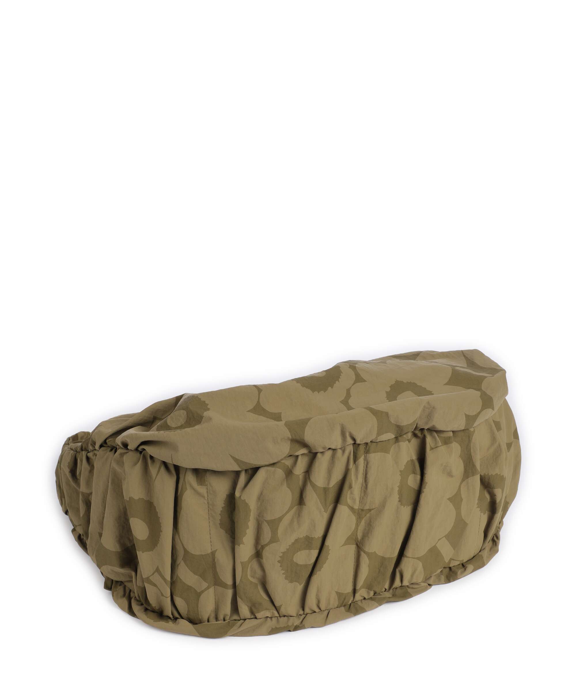 Marimekko Utu L Unikko Hobo bag olive green/khaki green
