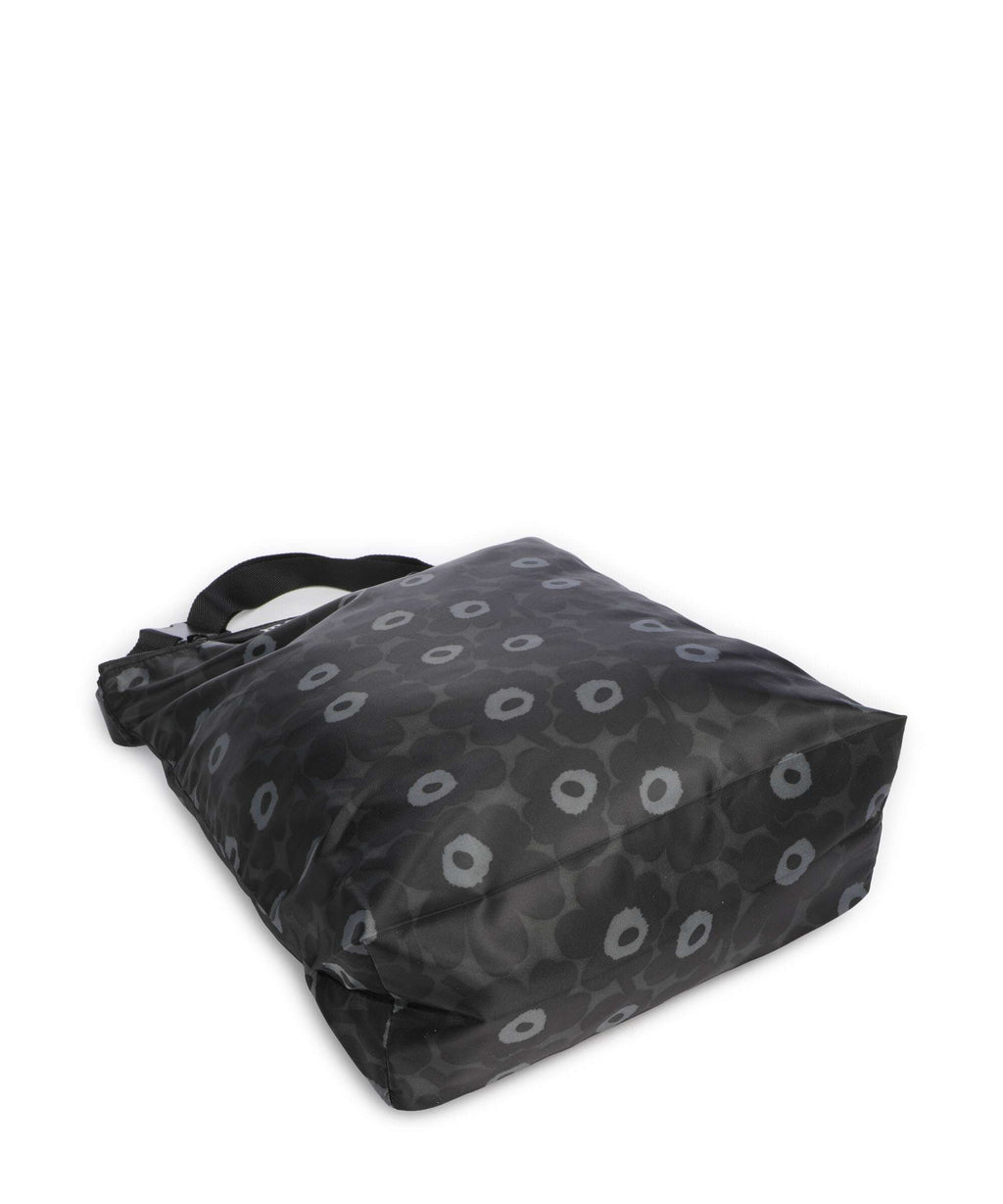Marimekko Neat Unikko M Hobo bag black/dark grey