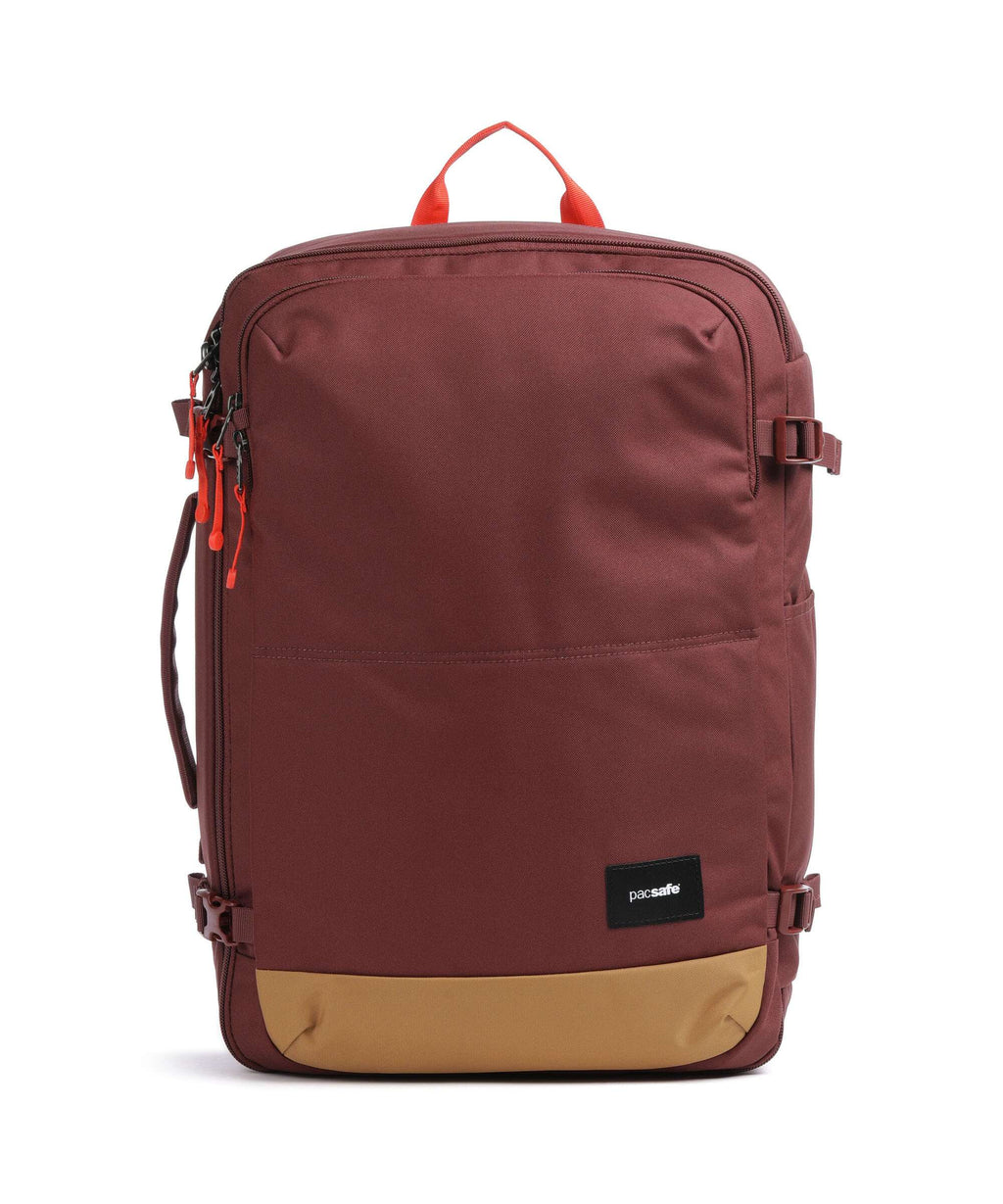Pacsafe Go 34 Travel backpack garnet red