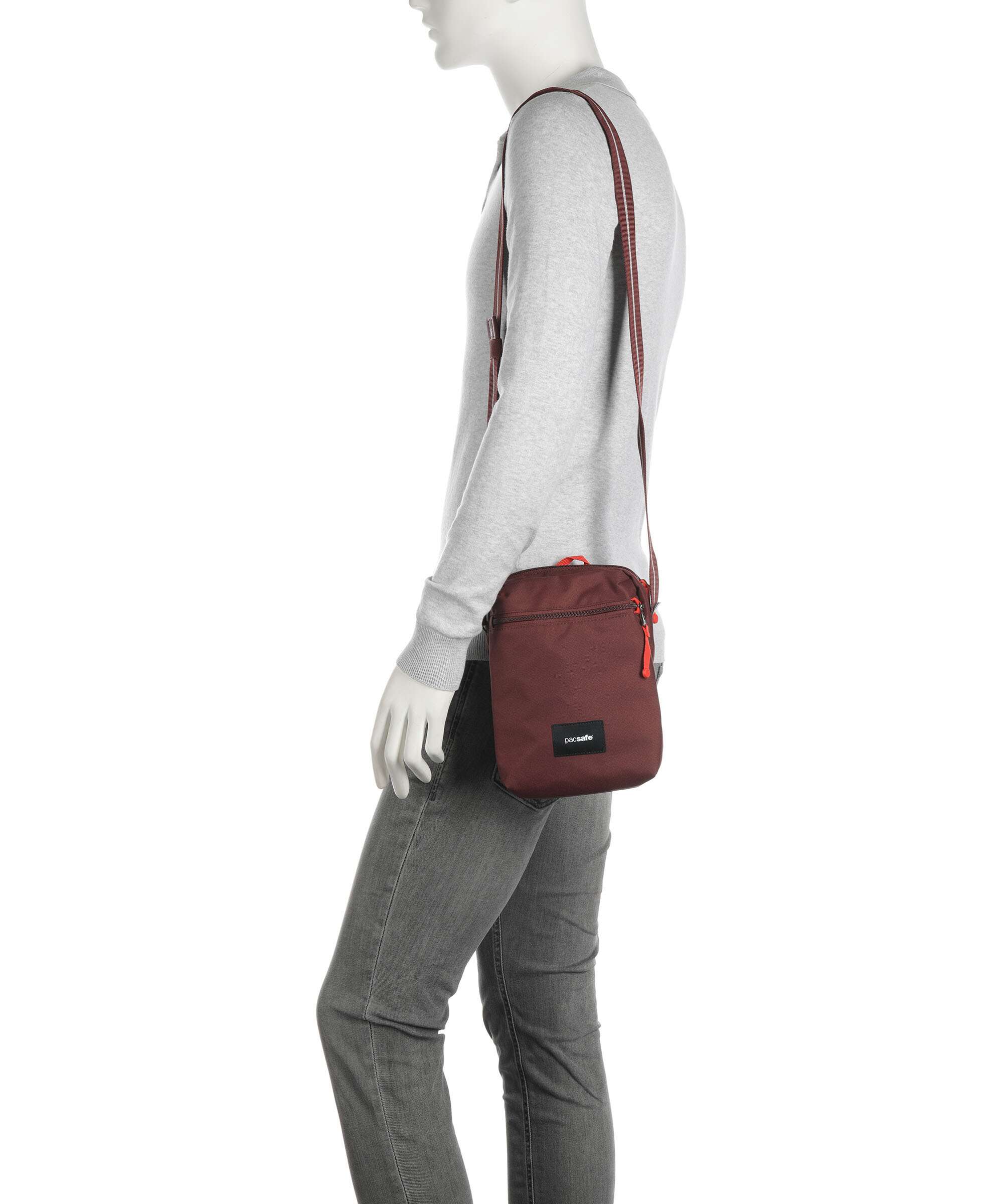 Pacsafe Go Festival Crossbody bag garnet red
