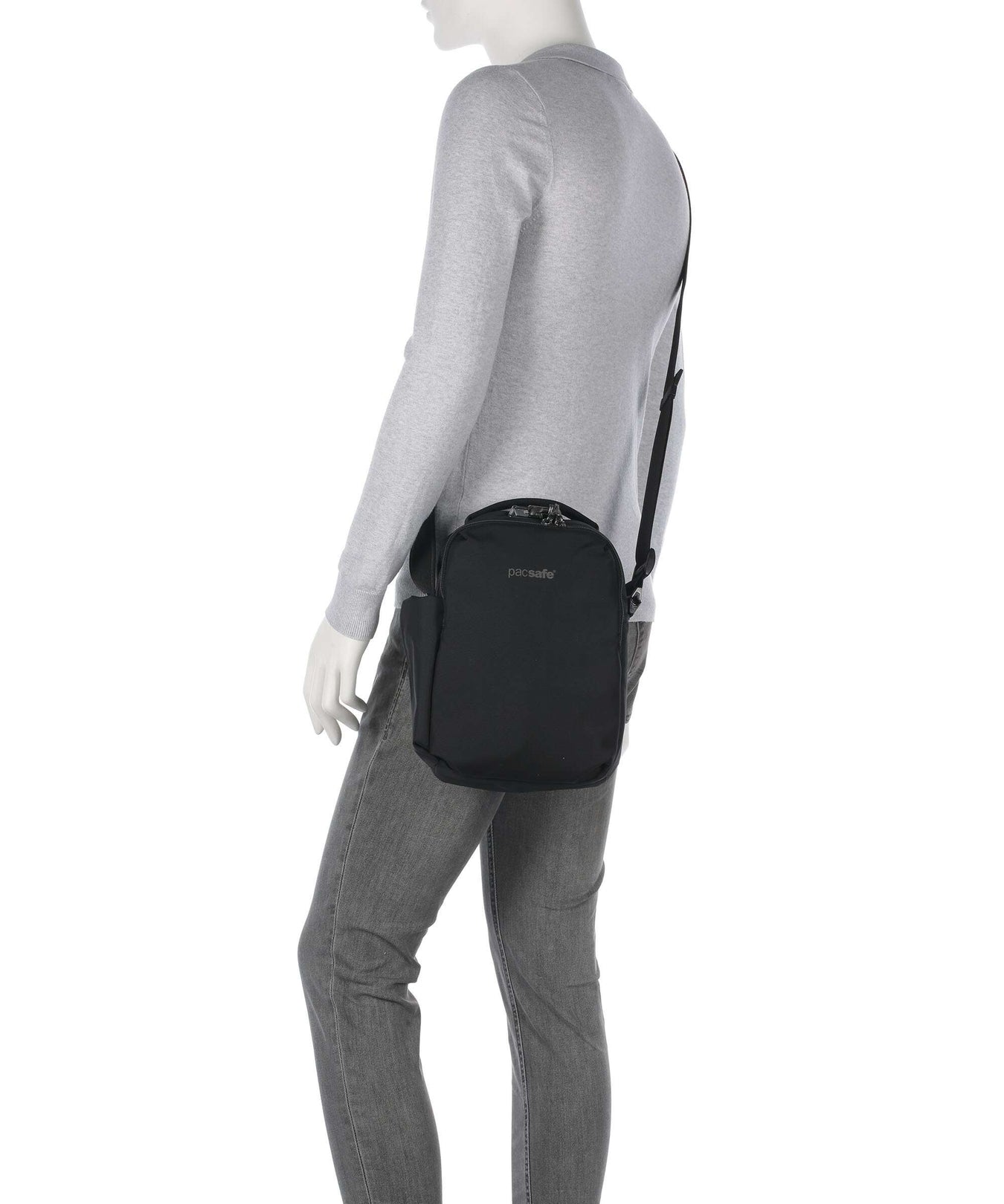 Pacsafe V Tour Crossbody bag jet black