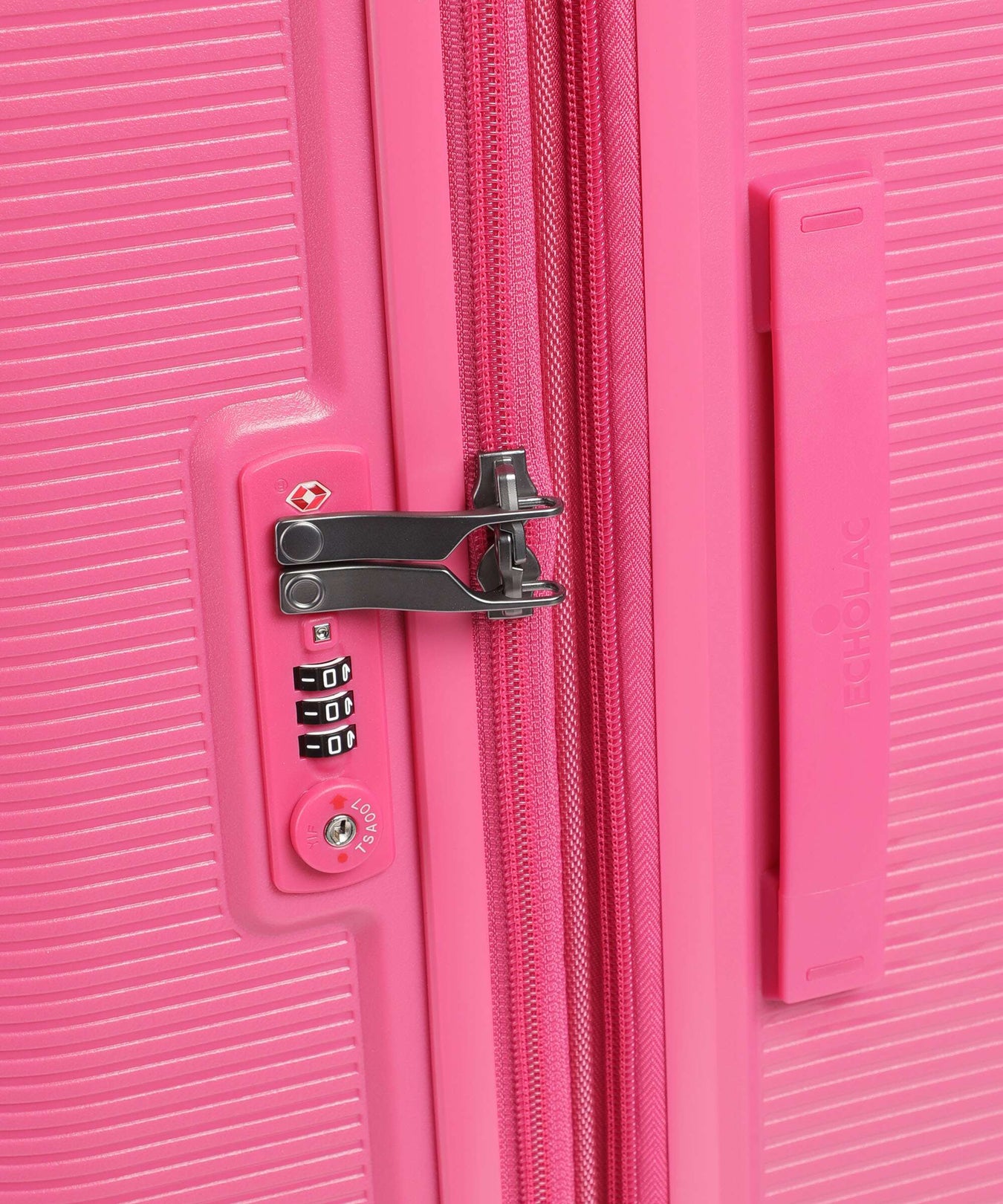 Echolac Forza L Spinner (4 wheels) luminous pink