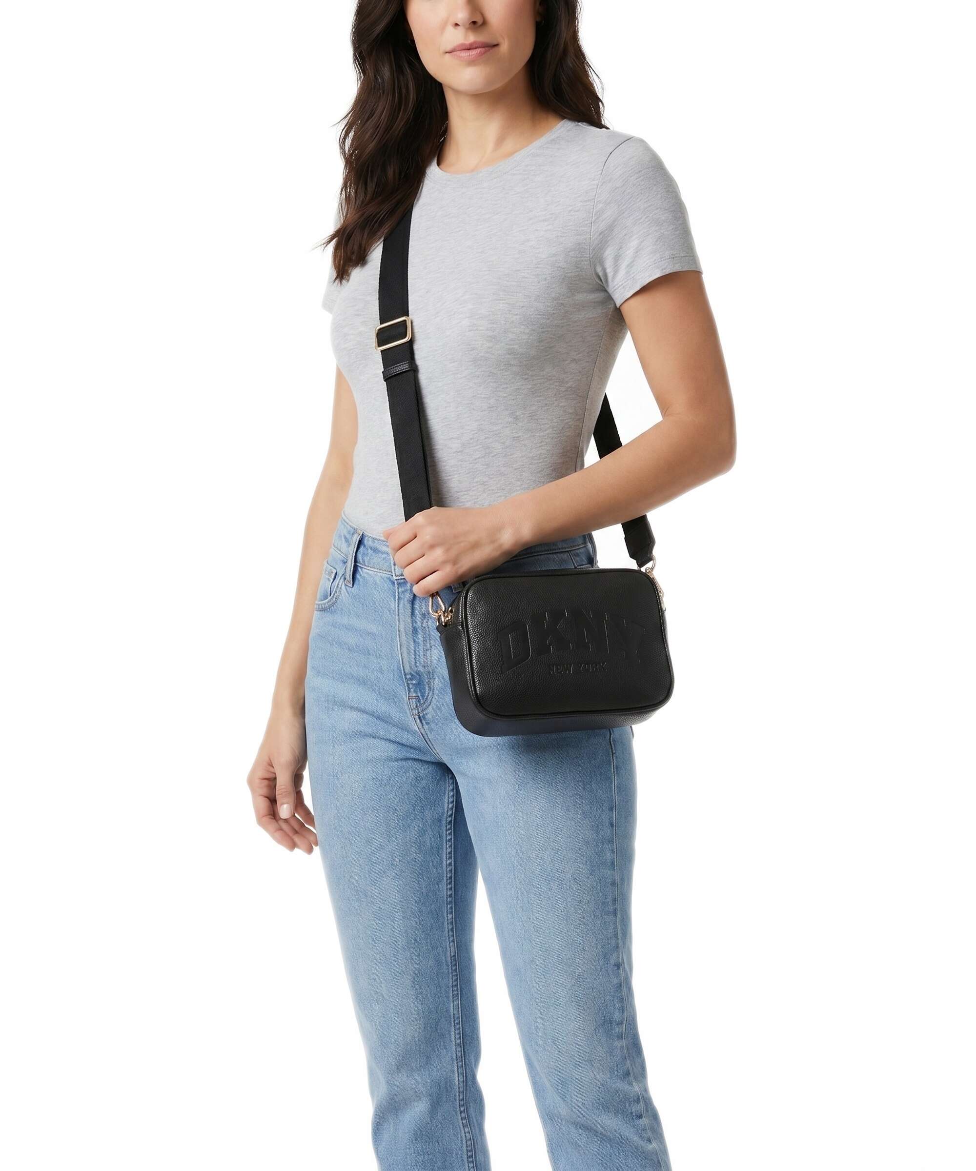 DKNY Hadlee Crossbody bag black/gold