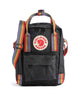 Fjällräven Kånken Sling Olkalaukku black/rainbow