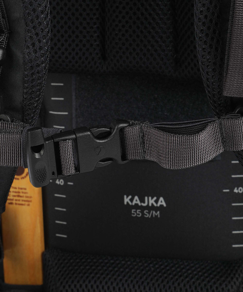 Fjällräven Kajka 55 S/M Trekking backpack coal black