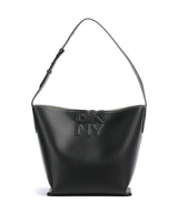 DKNY Nicole Pussilaukku black/light taupe