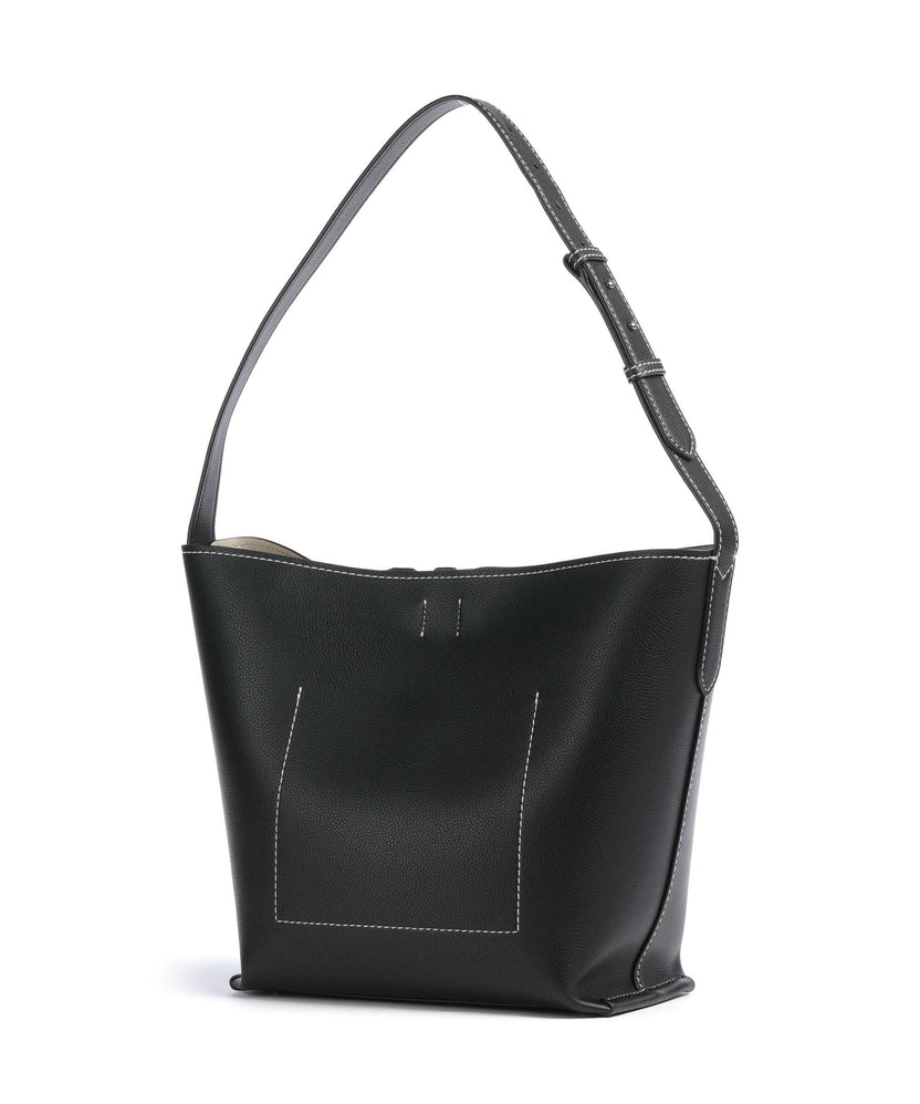 DKNY Nicole Hobo bag black/light taupe