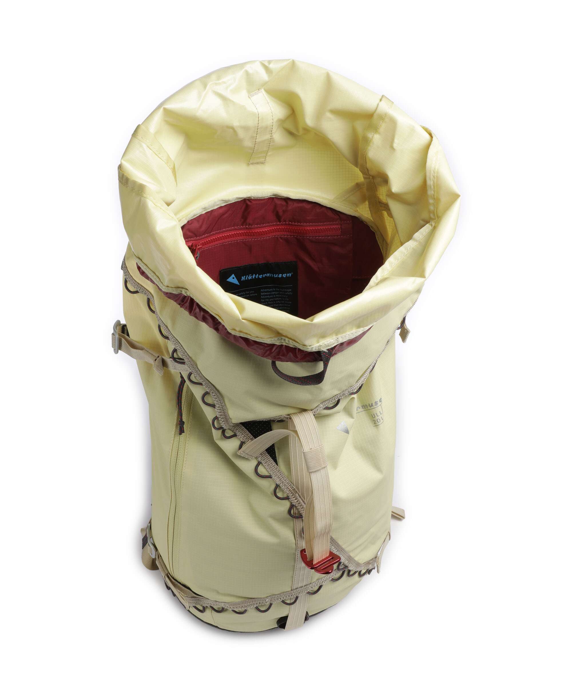 Klättermusen Ull 20 Hiking backpack lemon mist