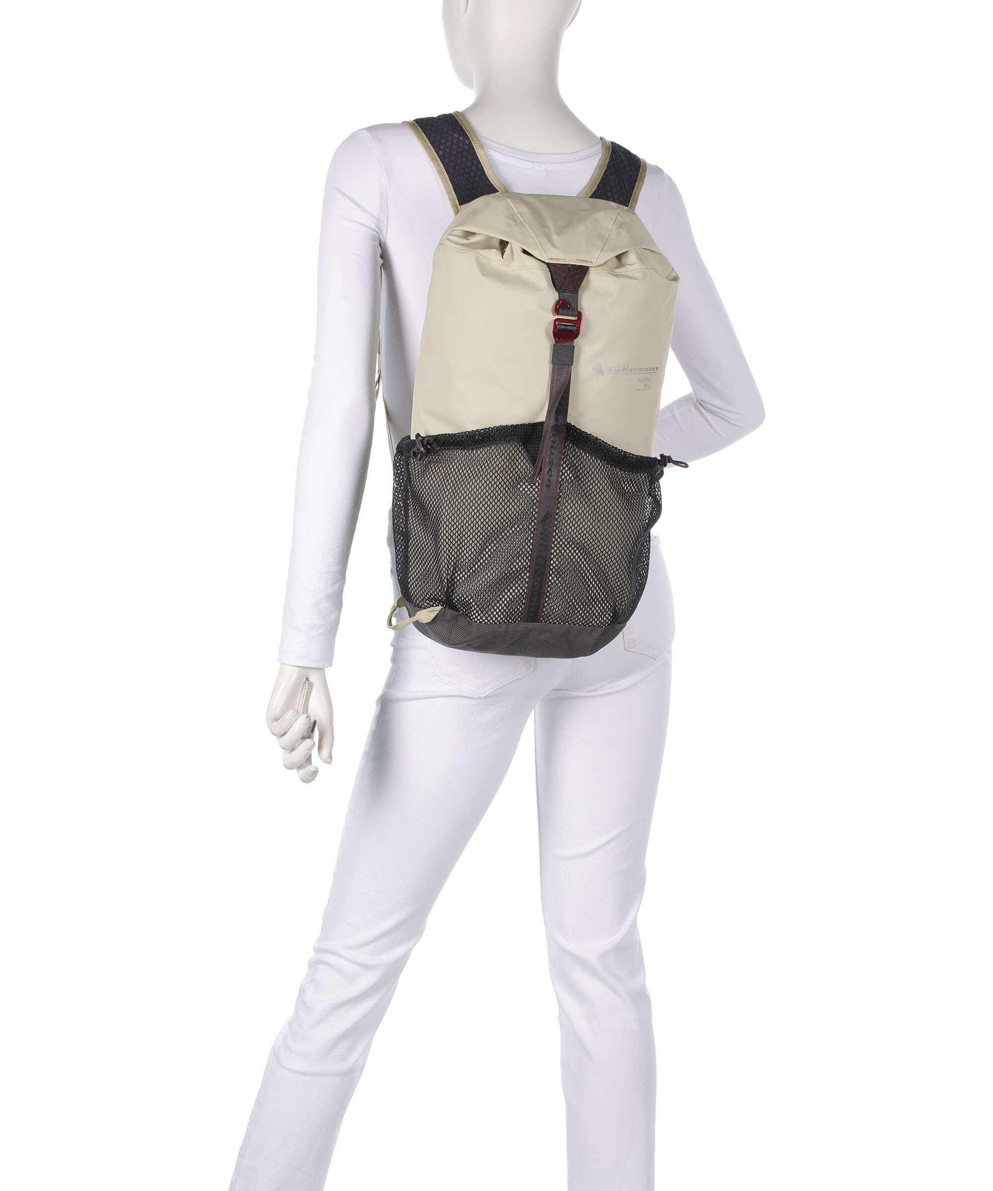 Klättermusen Fjörm 18 Trekking backpack clay