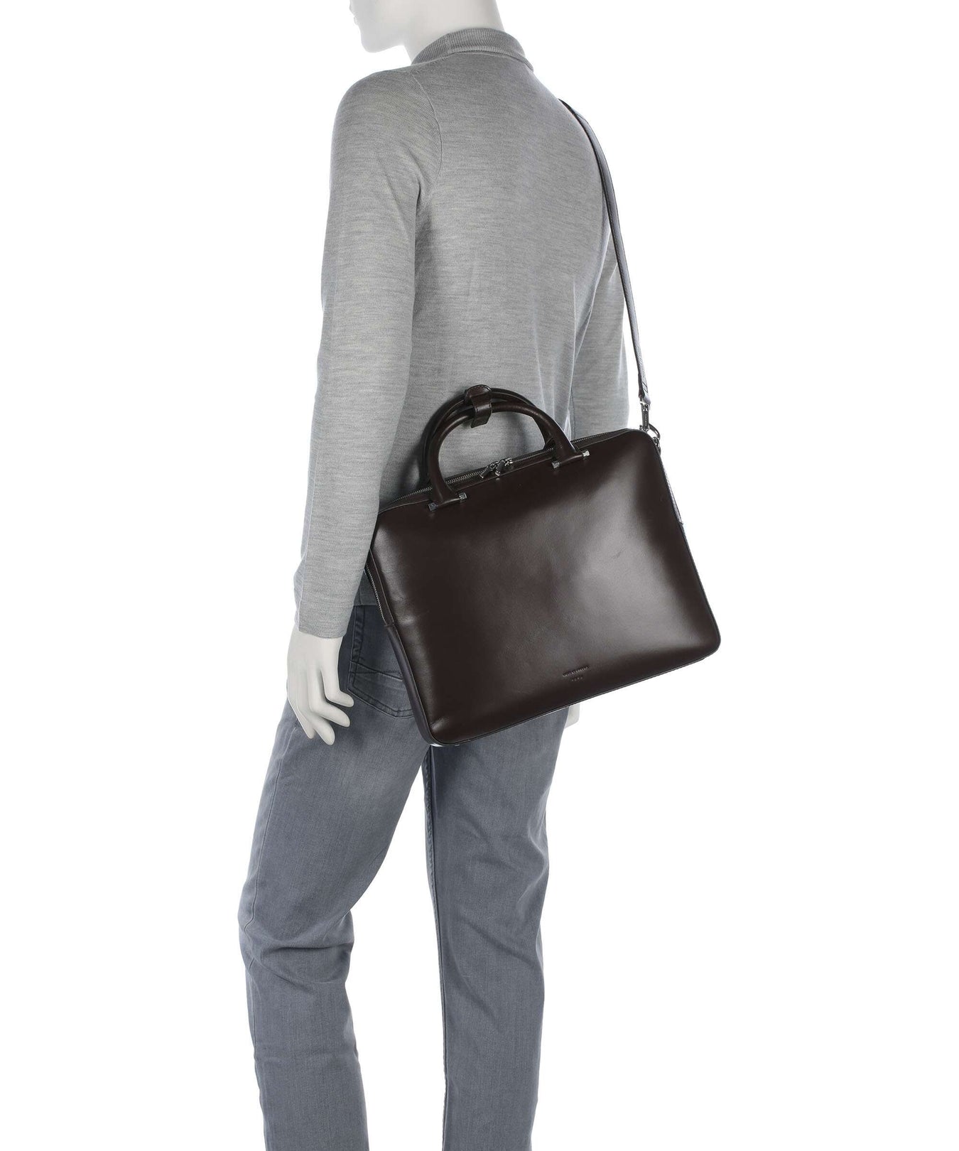 Tiger of Sweden Valise Briefcase dark brown