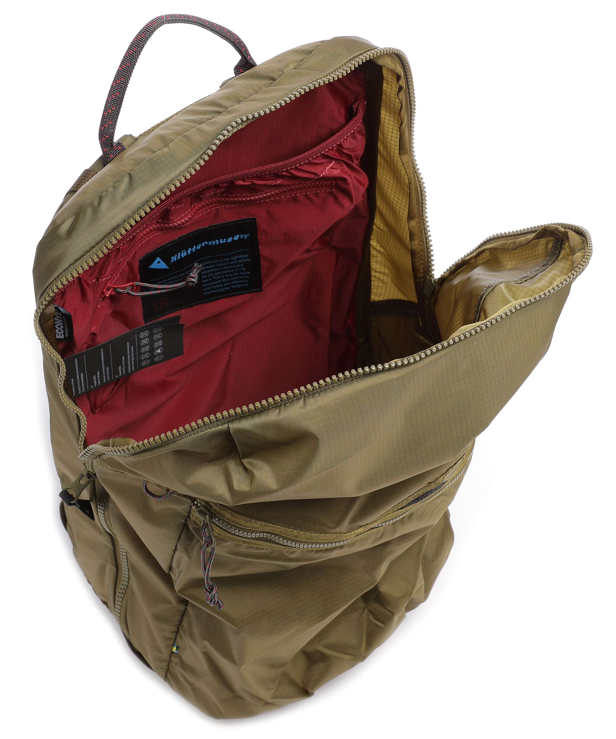 Klättermusen Gjalp 18L Backpack olive