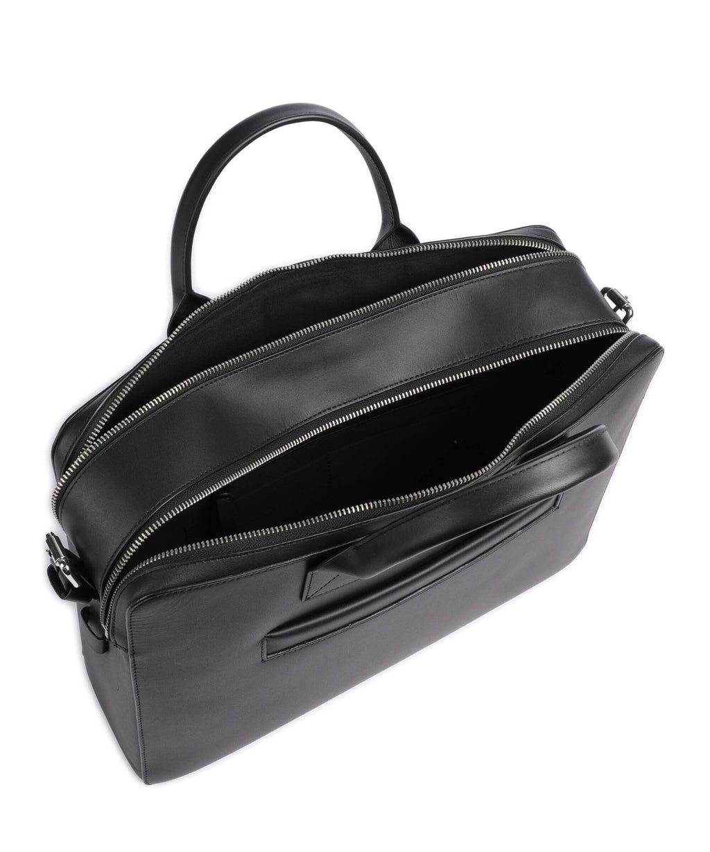 Sandqvist Leather Classics Seth Briefcase black