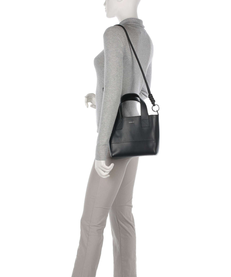 Sandqvist Leather Classics Cecilia Handbag black
