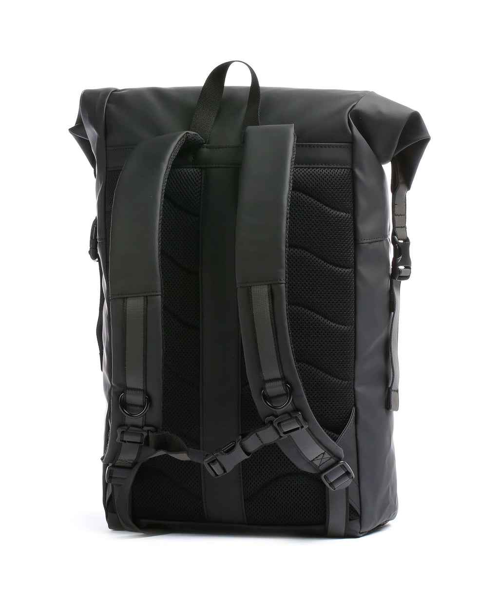 Sandqvist Stream Konrad Rolltop backpack black 