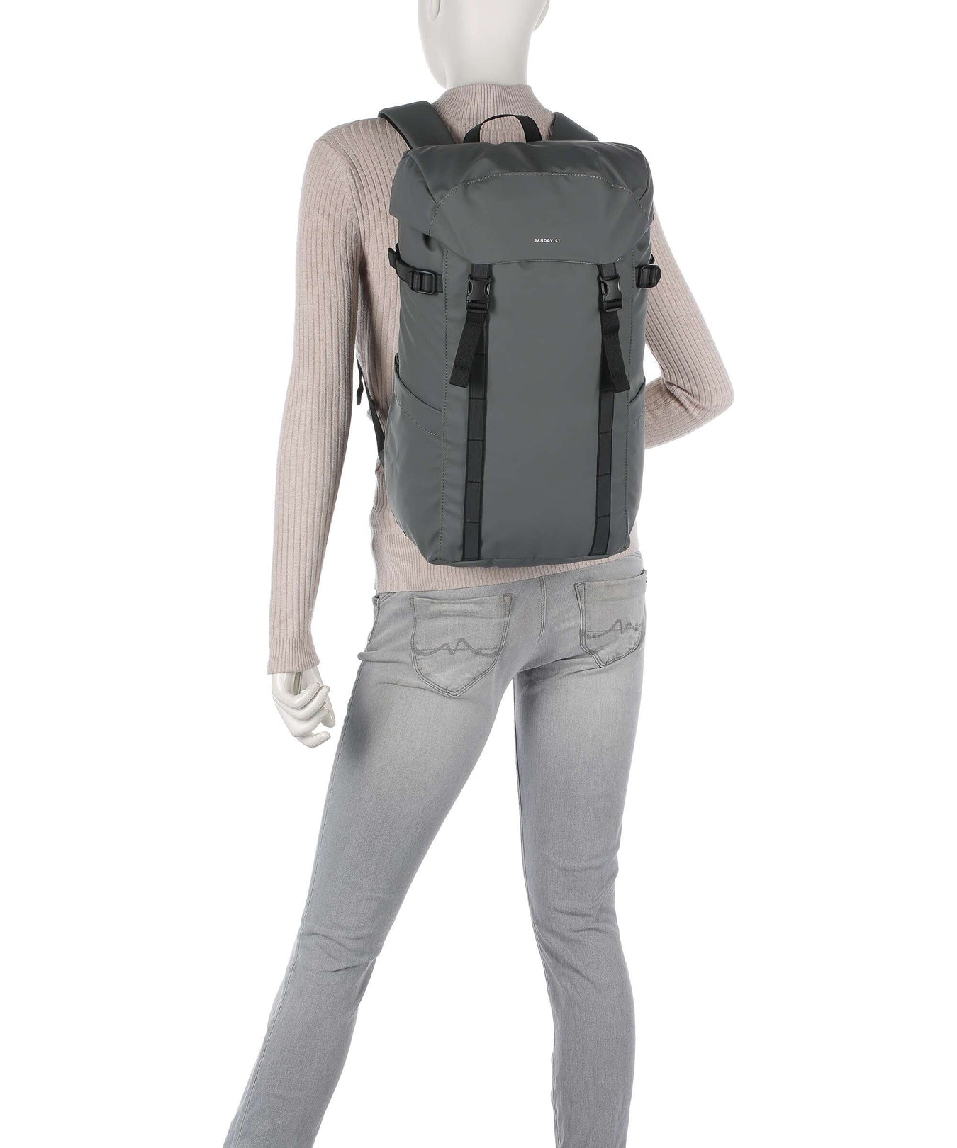 Sandqvist Stream Jonatan Backpack ash grey