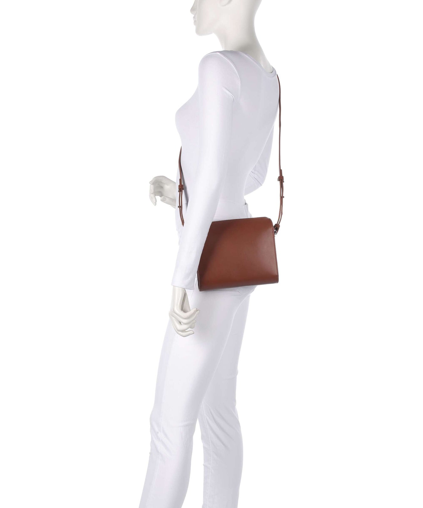 Sandqvist Leather Classics Frances Crossbody bag brown