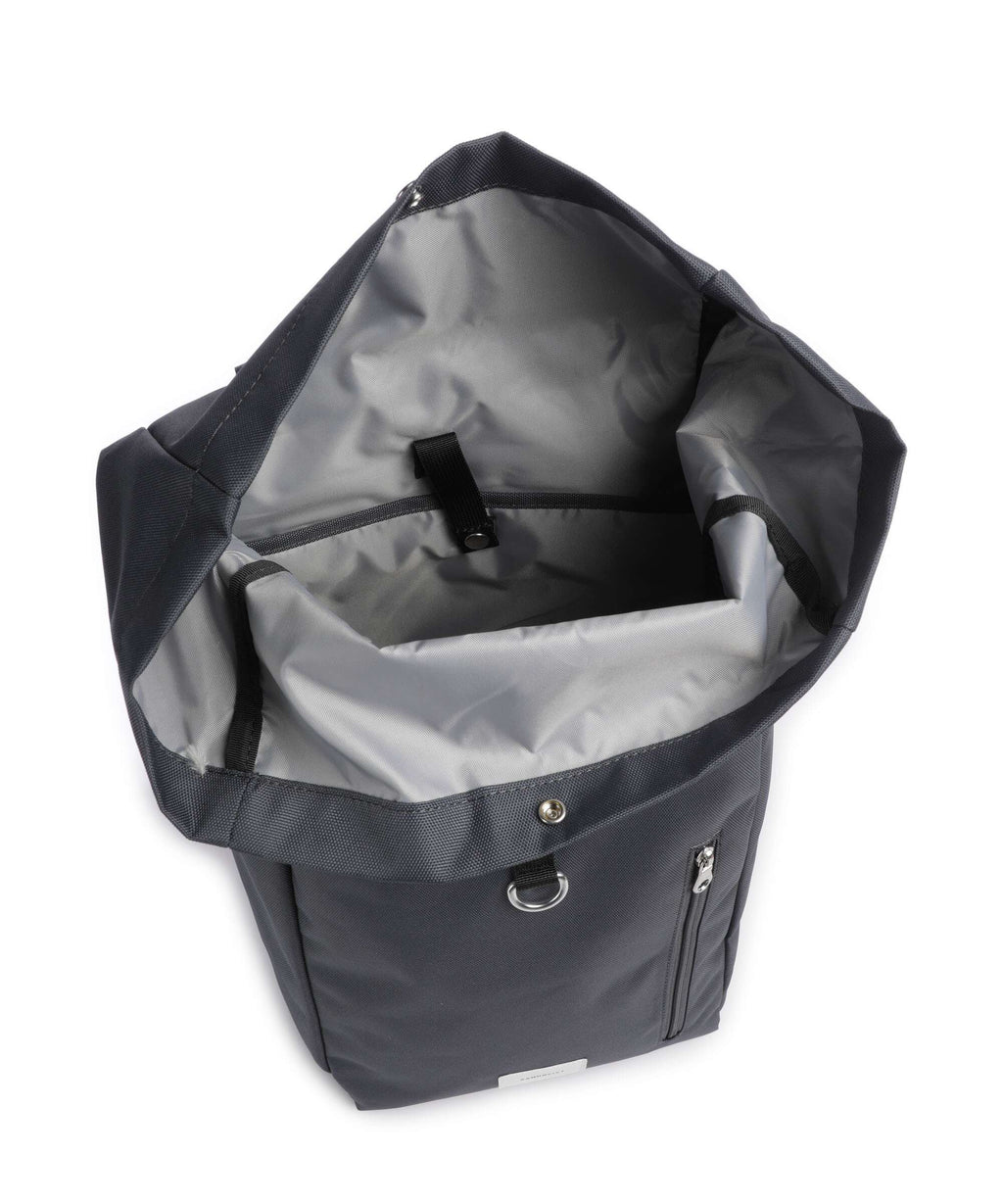 Sandqvist Ground L Rolltop backpack asphalt 