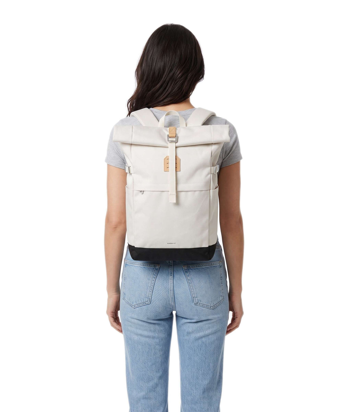Sandqvist Icon M Rolltop backpack birch