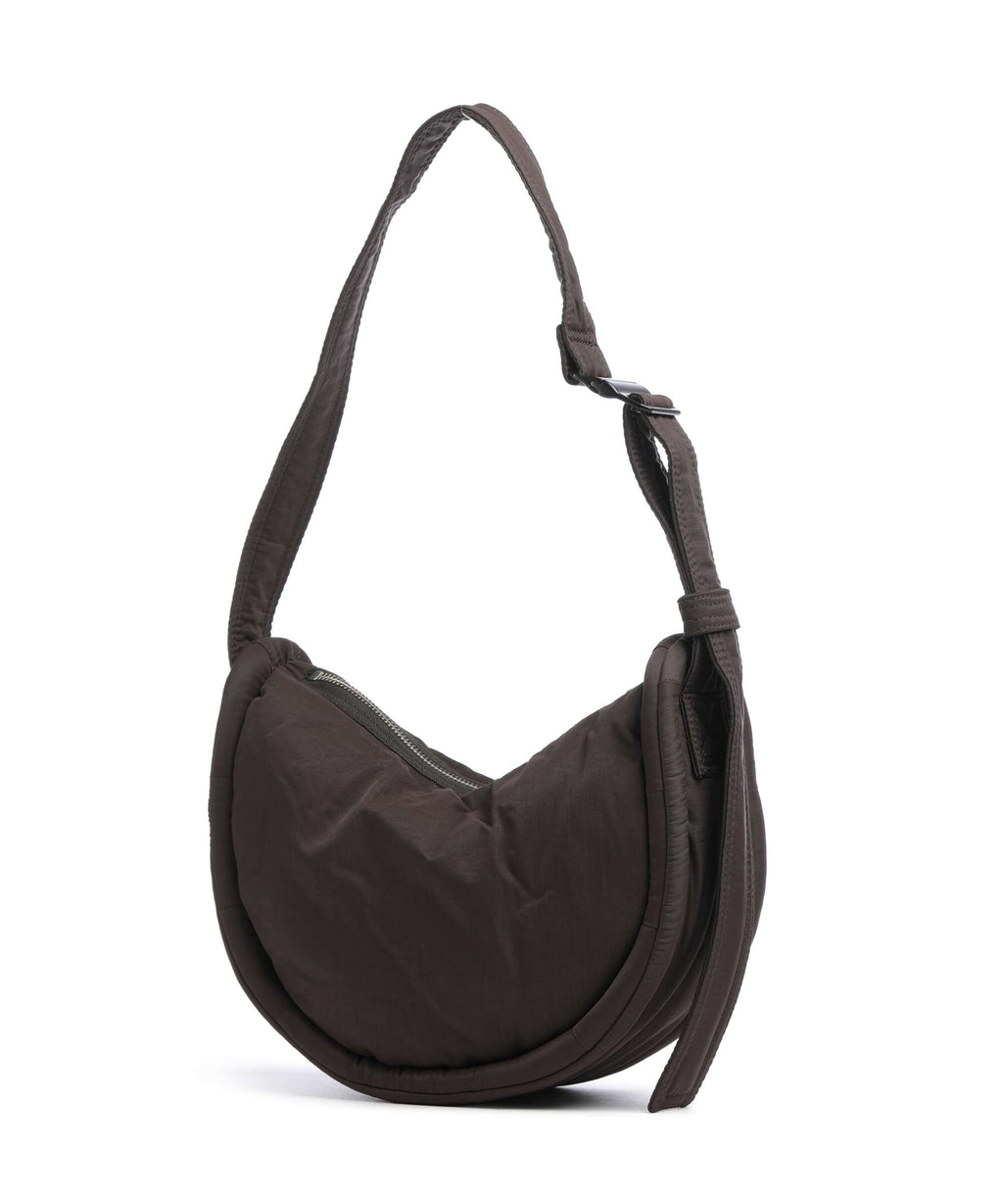 Sandqvist Curve Mini Shoulder bag dark brown
