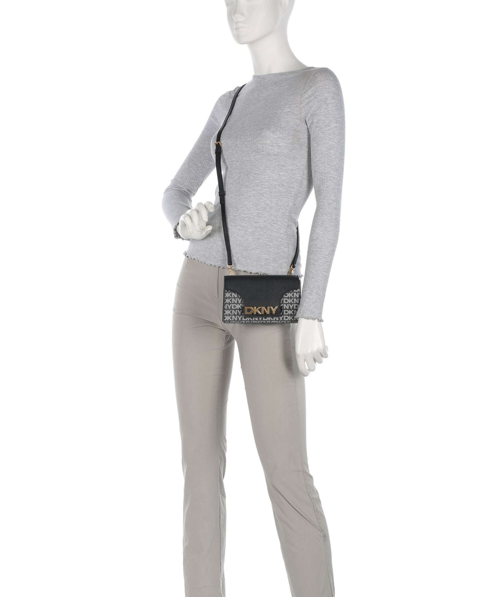 DKNY Avril Wallet black logo