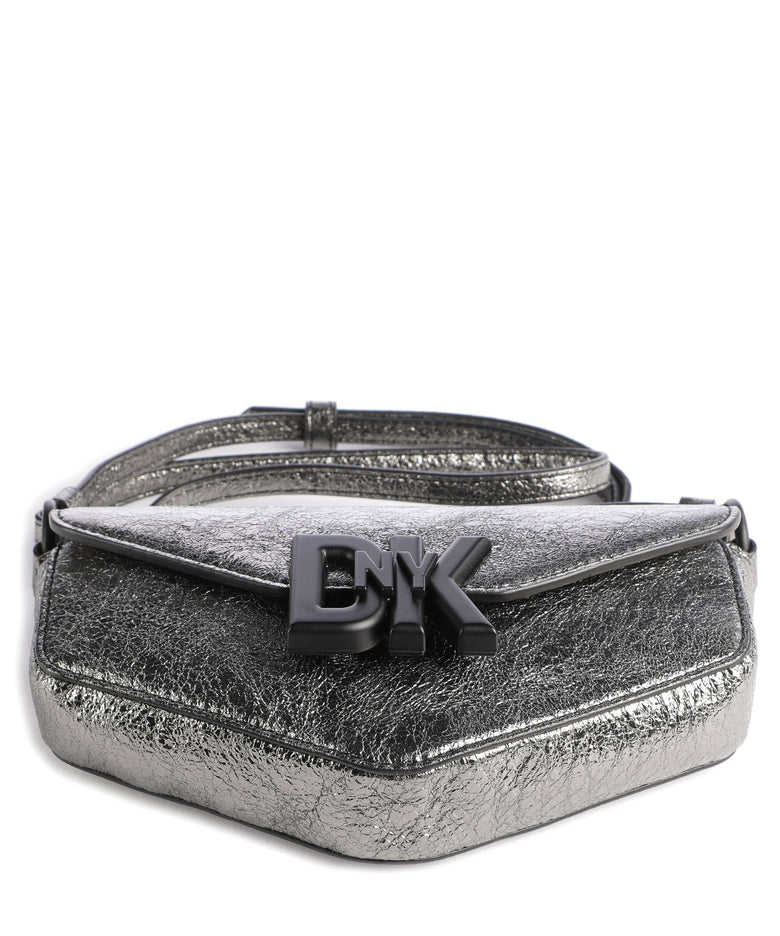 DKNY Milano Downtown Crossbody bag dark silver