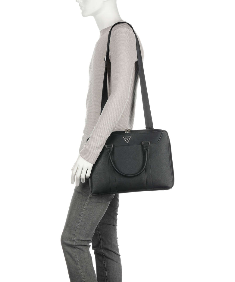 Guess Certosa Eco Briefcase black