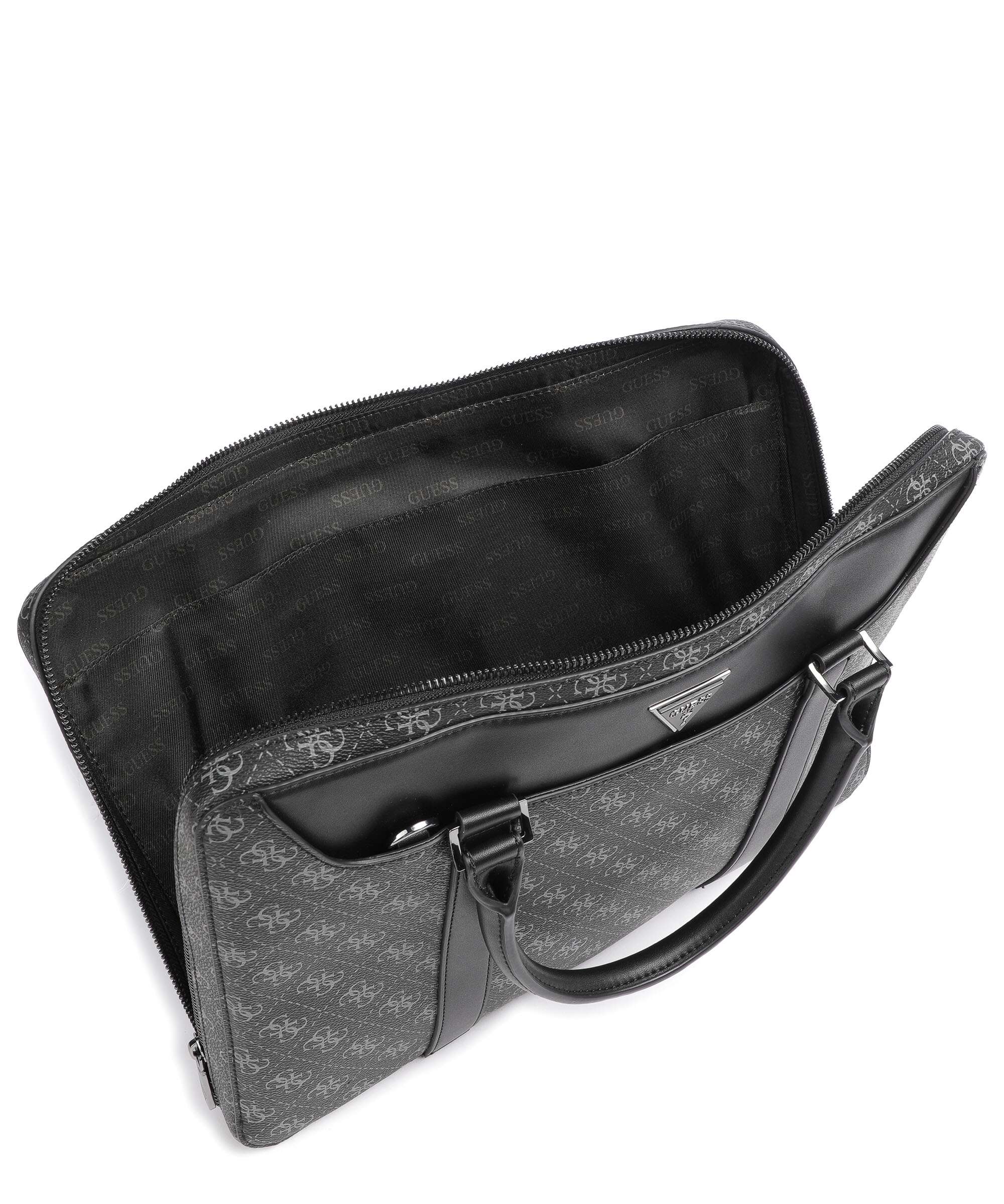 Guess Vezzola Briefcase dark black