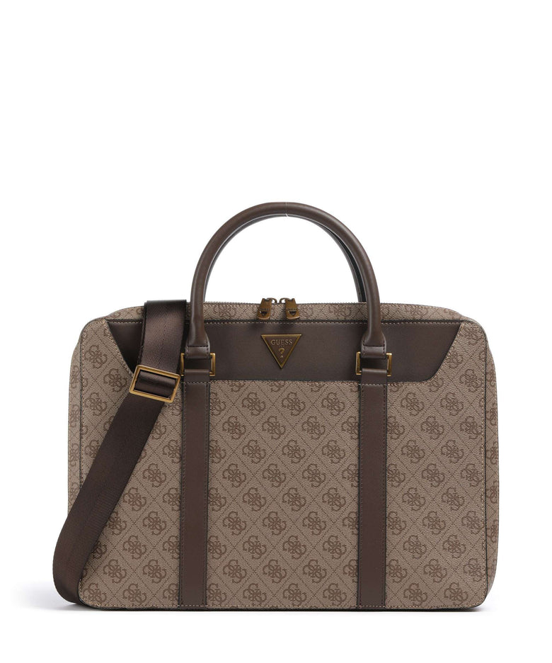 Guess Vezzola Briefcase beige/brown