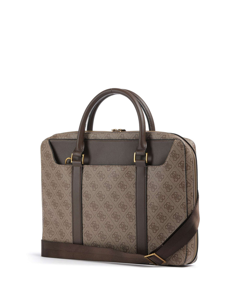 Guess Vezzola Briefcase beige/brown