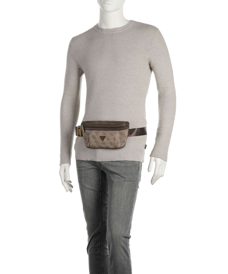 Guess Vezzola Eco Belt bag beige/brown