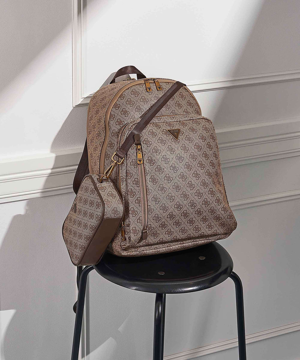Guess Milano Backpack beige/brown