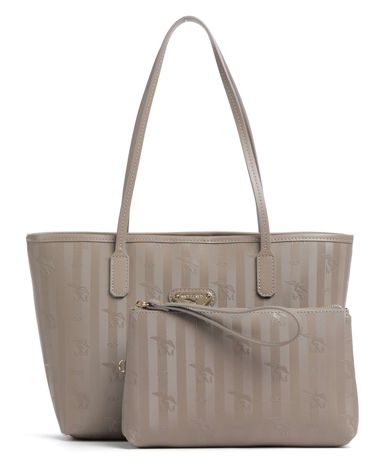 Maison Mollerus Vinerus Genf Tote bag taupe