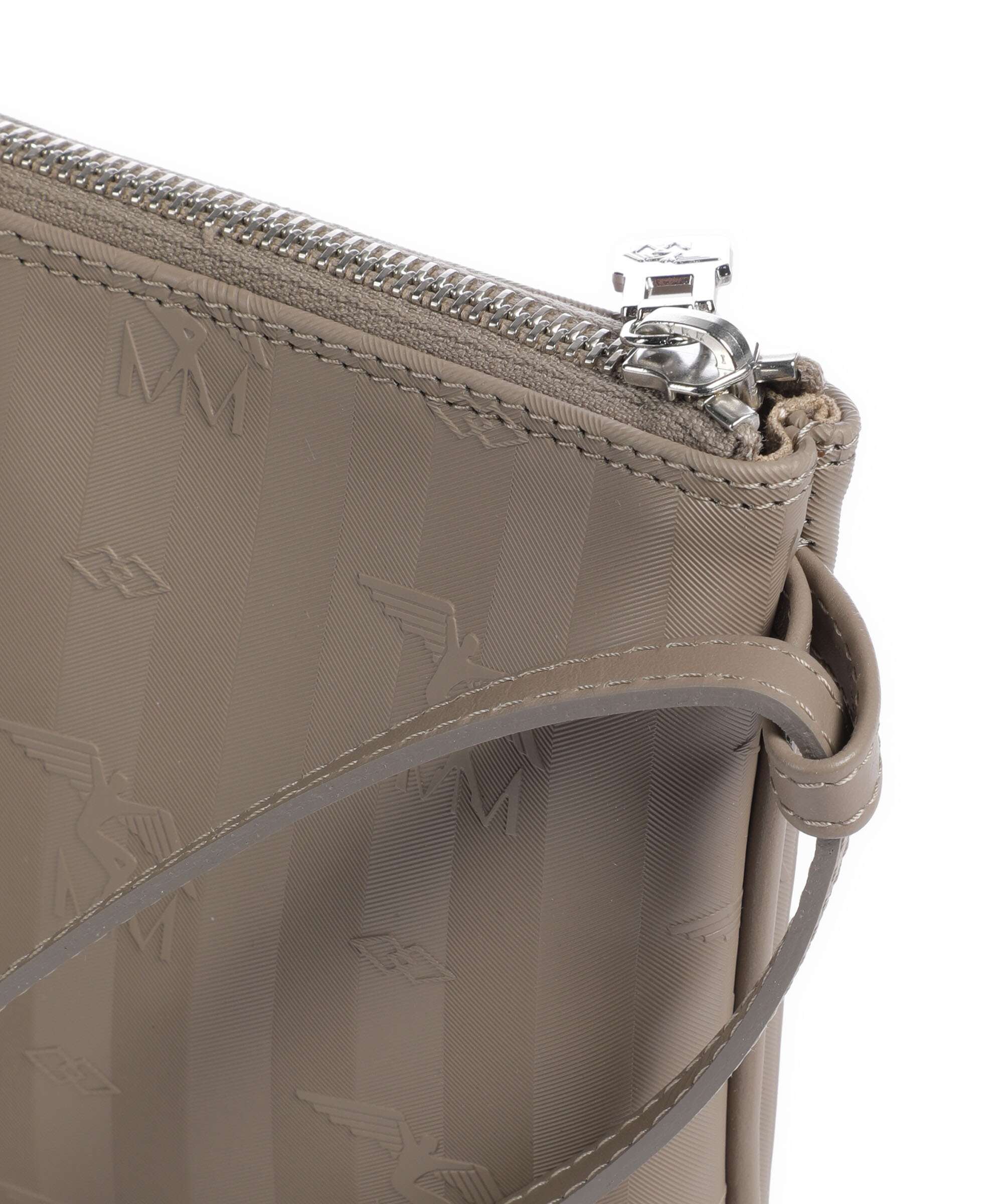 Maison Mollerus Vinerus Tamins Crossbody bag taupe/grau