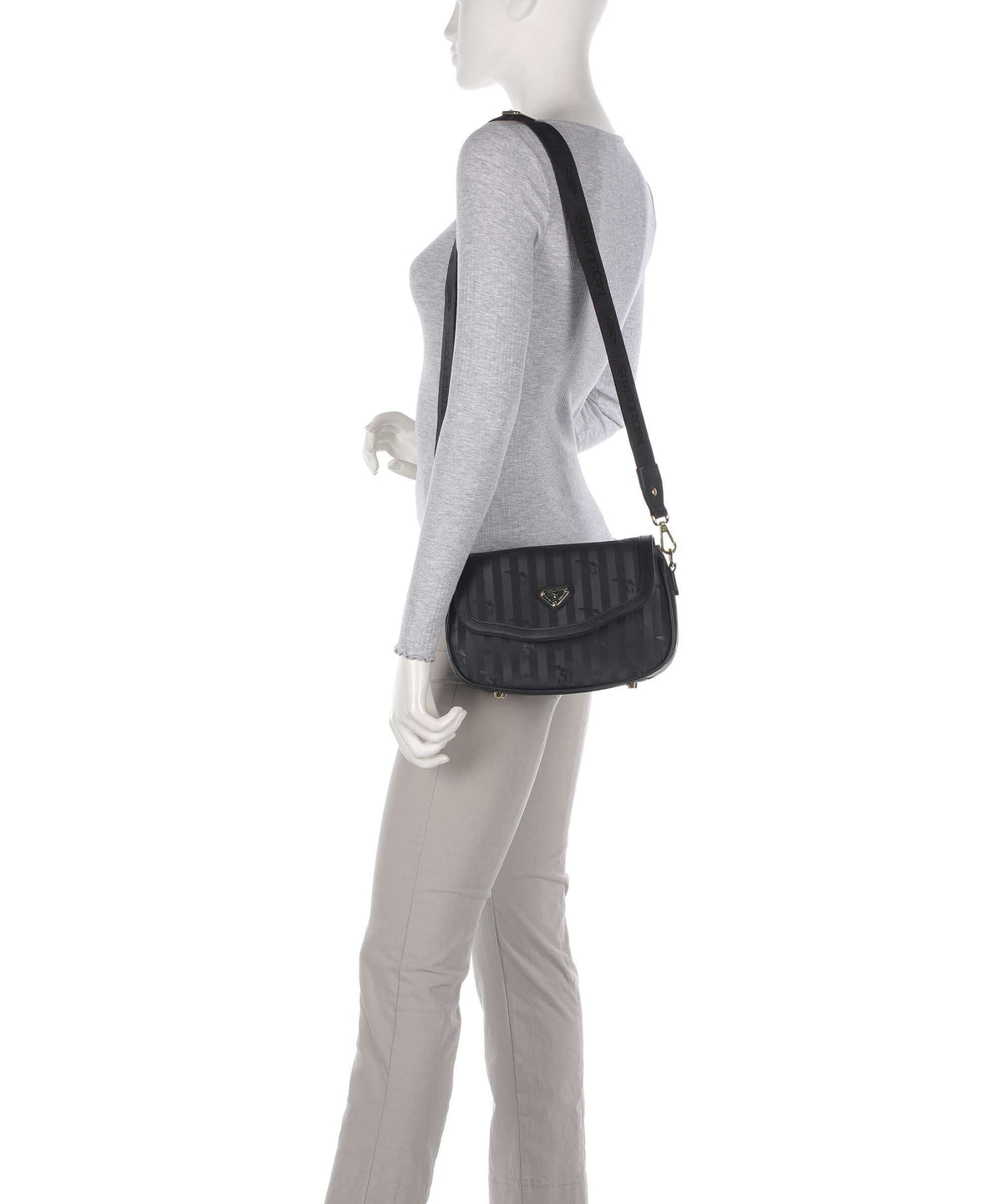 Maison Mollerus Vinerus Canobbio Crossbody bag schwarz