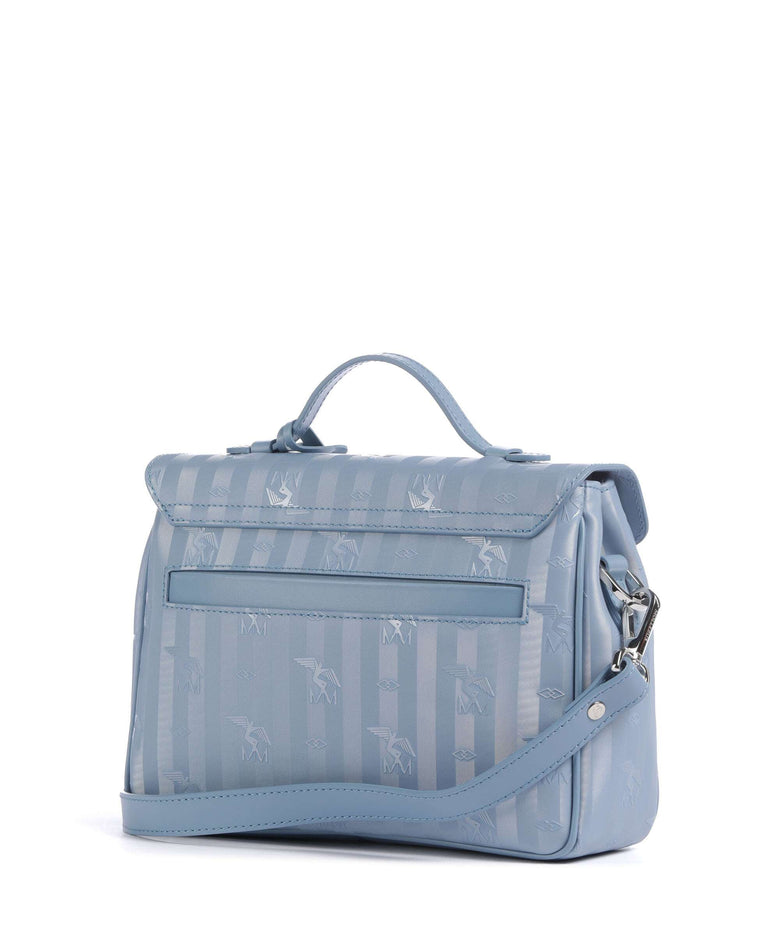 Maison Mollerus Vinerus Marly Handbag metallic silber/sky