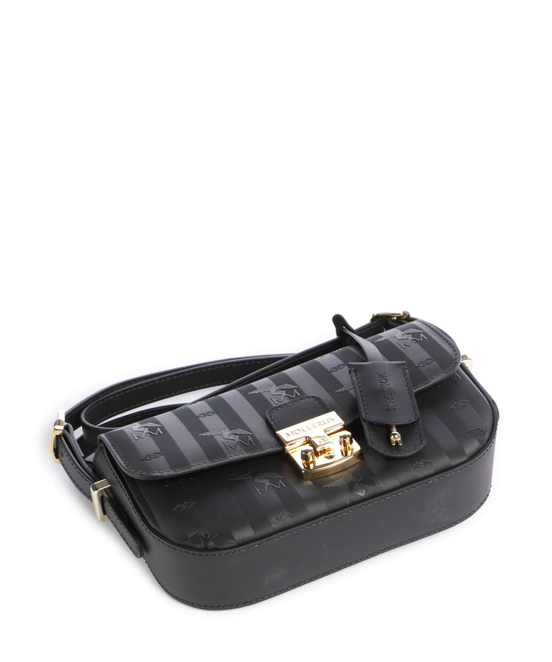 Maison Mollerus Vinerus Bulle Crossbody bag schwarz