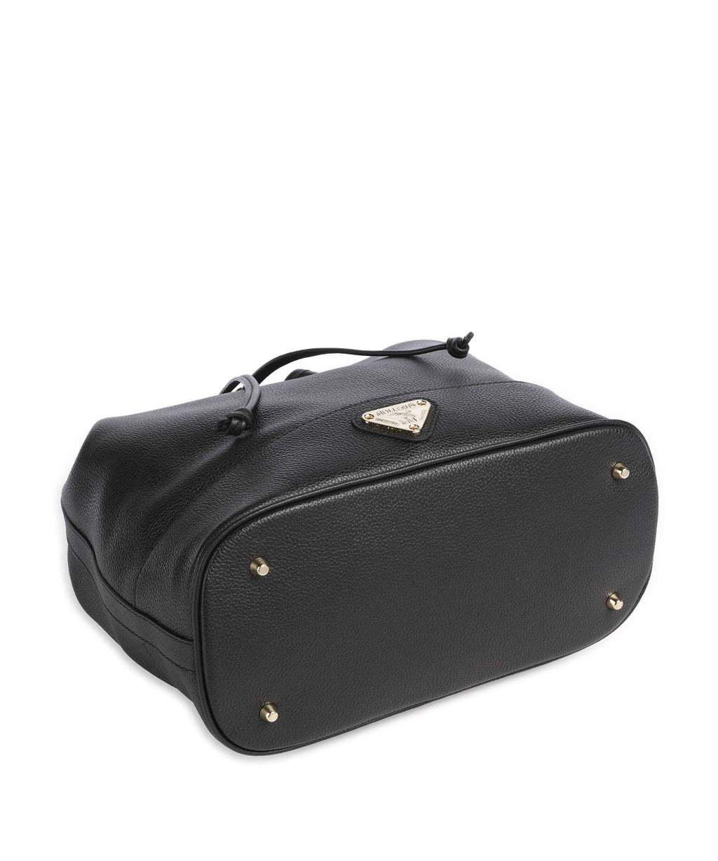 Maison Mollerus Stampato Niesen Bucket bag classic schwarz