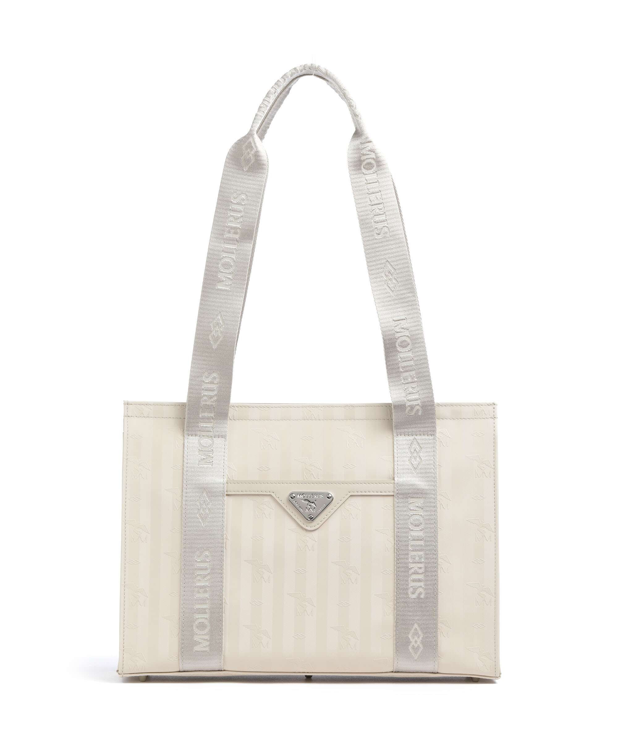 Maison Mollerus Vinerus Berlin Tote bag pearl weiss