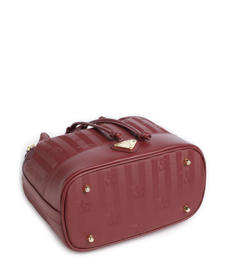 Maison Mollerus Vinerus Sion Bucket bag antique rot